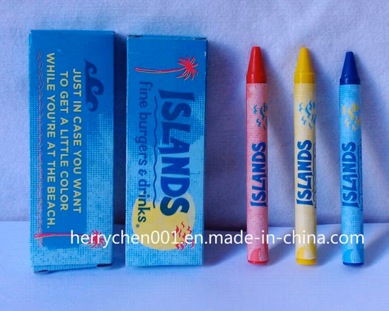 3PCS 88X8mm Mini Restaurant Crayon, Sky-351