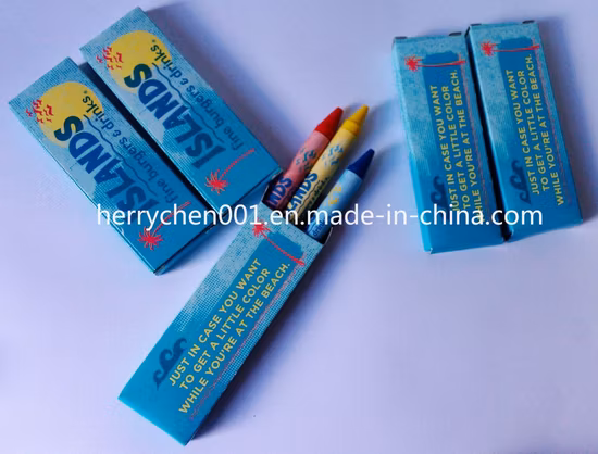 3PCS 88X8mm Mini Restaurant Crayon, Sky-351