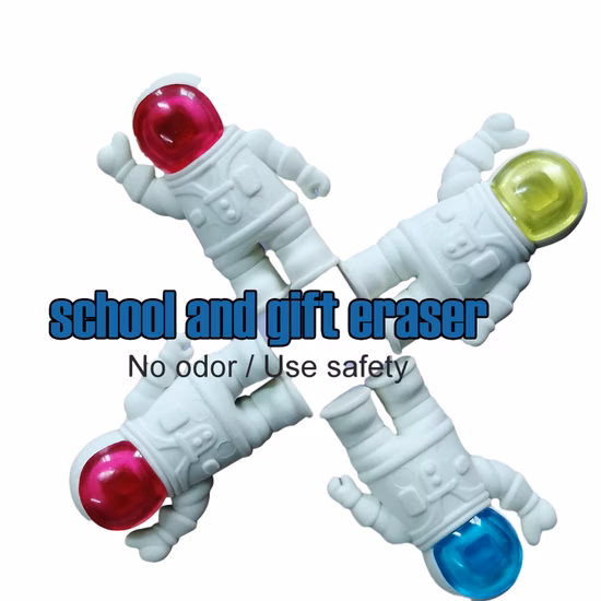 Custom School Supply Greenwill Popular School Stationery Fashion Stylish Astronaut Eraser (GW193)
