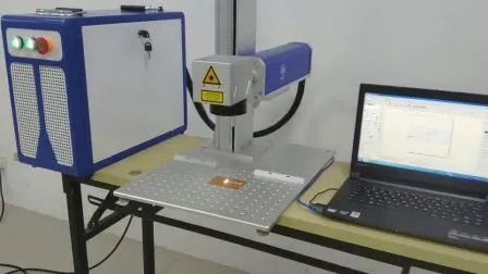 Phone Case Optical Fiber Laser Engraving Machine Metal Laser Marker Aluminum Plastic Logo Laser Printing Machine Laser Marking Machine for Sale