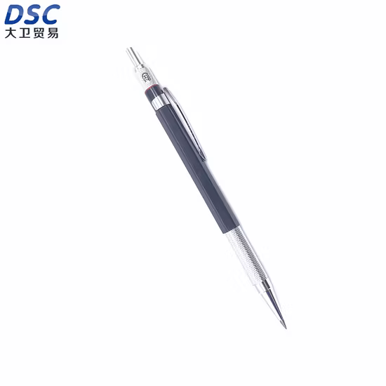 Custom Printed Precision Metal Mechanical Pencil for Japan Logo Support