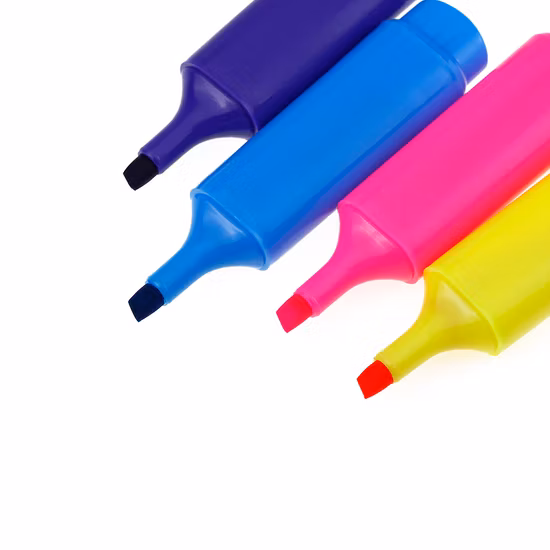 High Quality Office Supply Fluorescent Pen Highlighter Marker Pen