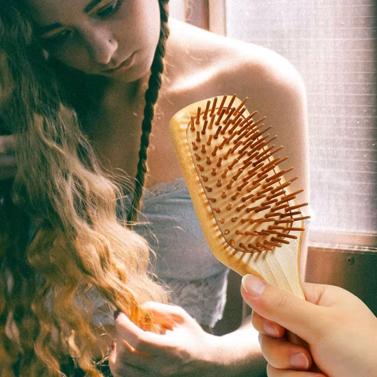 Hair Hot Combs Cotton Combed Shampoo Chalk Wholesale Bling Rhinestone 500 Degrees Pocket Customized Parting Pumpkin Pet Comb