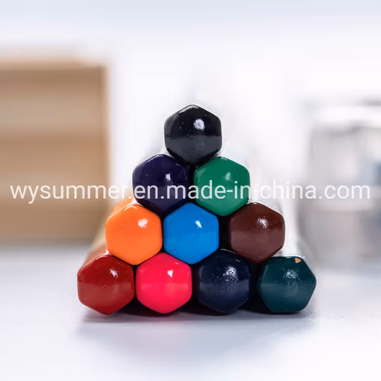 Wood Box 12PCS Standard Natural Colored Pencils Drawing Sketching Color Pencils