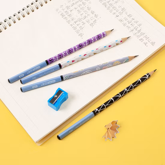 Customize Wooden Stationery Set Hb Writing Graphite Pencil